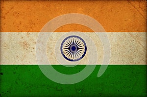 Grunge national indian flag India independence day