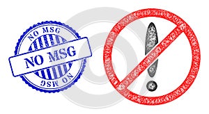 Grunge No Msg Badge and Net No Problem Mesh