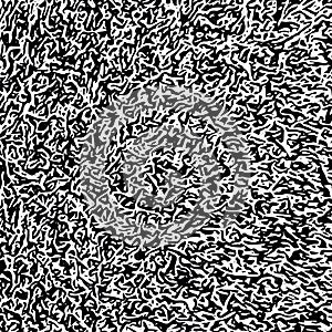 Grunge noise pattern. Abstract vector texture background in black and white