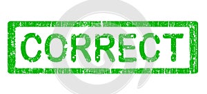Grunge Office Stamp - CORRECT