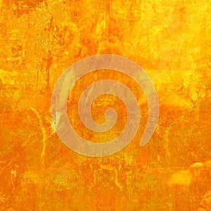 Grunge Orange Textured Background