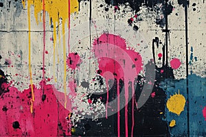 Grunge Paint Splatter Masterpiece