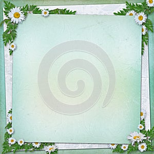 Grunge paper in scrapbooking style