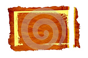 Grunge parchment frame 2