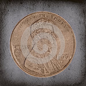 Grunge Penny Macro