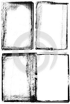 Grunge photographic frames