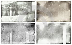 Grunge photographic wet plates