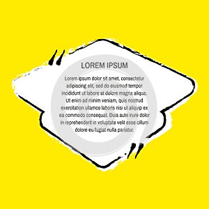 Quote box vector