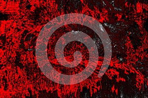 Grunge red and black abstract background or texture for Halloween