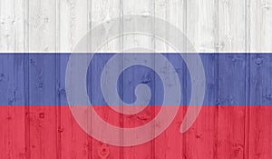 Grunge russia flag