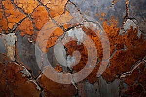 Grunge rusted metal stone wall background texture wallpaper