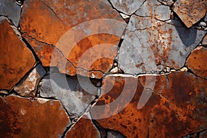 Grunge rusted metal stone wall background texture wallpaper