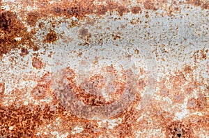 Grunge rusted metal texture, rust and oxidized metal Abstract background. Old metal iron plate