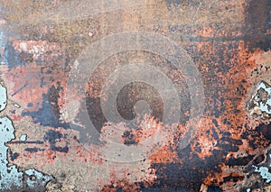 Grunge rustic textured metal background