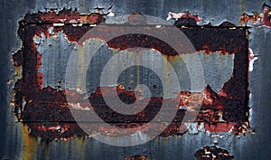 Grunge Rusty Metal Texture Surface