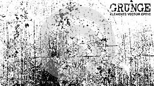 Grunge scratch elements background and texture . Vector