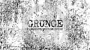 Grunge scratch elements background and texture . Vector