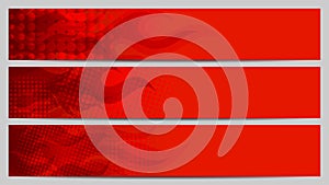 Grunge Separated banners