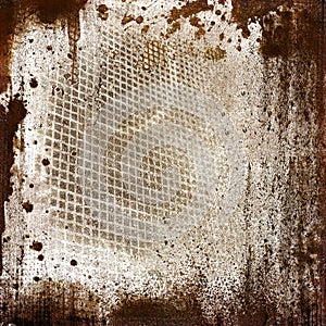 Grunge sieve background