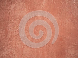 Grunge soft orange concrete background,pastel wallpaper