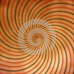 Grunge Spiral Burst Background