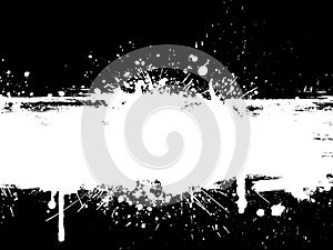 Grunge splatter