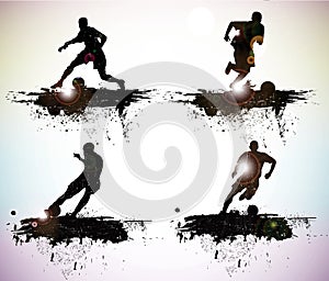 Sport silhouettes