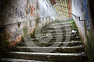 Grunge stairs