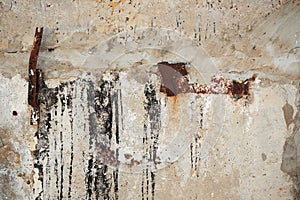 Weathered old cement wall texture