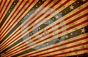 Stylizovaný americký vlajka 