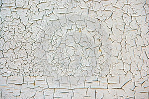 Grunge surface with cracked paint