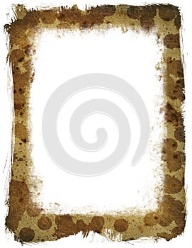 Grunge texture Frame