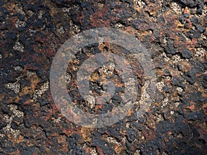 Grunge Texture of Laterite stone wall