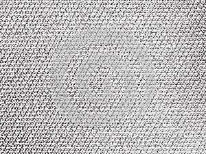 Grunge texture linen fabric. Vector illustration.