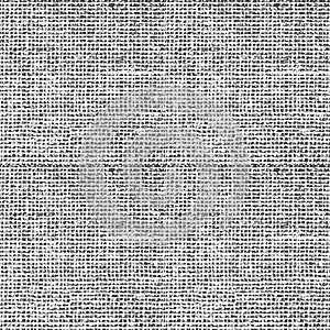 Grunge texture of weaving fabric, seamless pattern