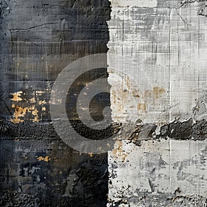 Grunge textures clash with metallic sheen in this edgy chrome metal background. Perfect for adding a touch of industrial grit to