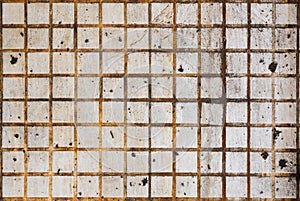 Grunge tile wall, highly detailed textured background