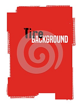 Grunge tire background