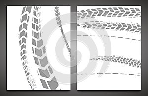 Grunge tire offroad backgrounds