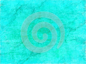 Grunge turquoise blue cracked marble textured background with old lines