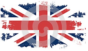 Grunge United Kingdom flag