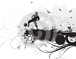 Grunge urban background