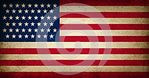 Grunge USA Flag