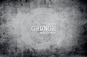Grunge vignette old dirty paper background and texture . Vector