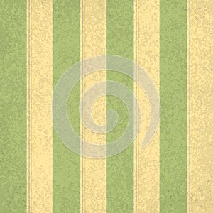 Grunge vintage distressed light green and brown vertical and horizontal stripes