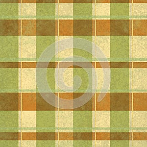 Grunge vintage distressed light green and brown vertical and horizontal stripes