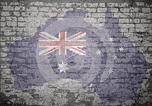 Grunge wall Australia