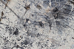 Grunge White Abstract Mineral Texture III