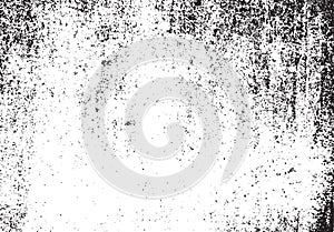 Grunge white and black texture. Vector