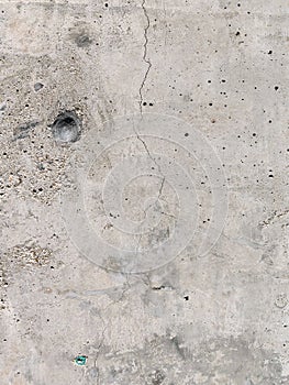 Grunge white and grey old cement wall texture background